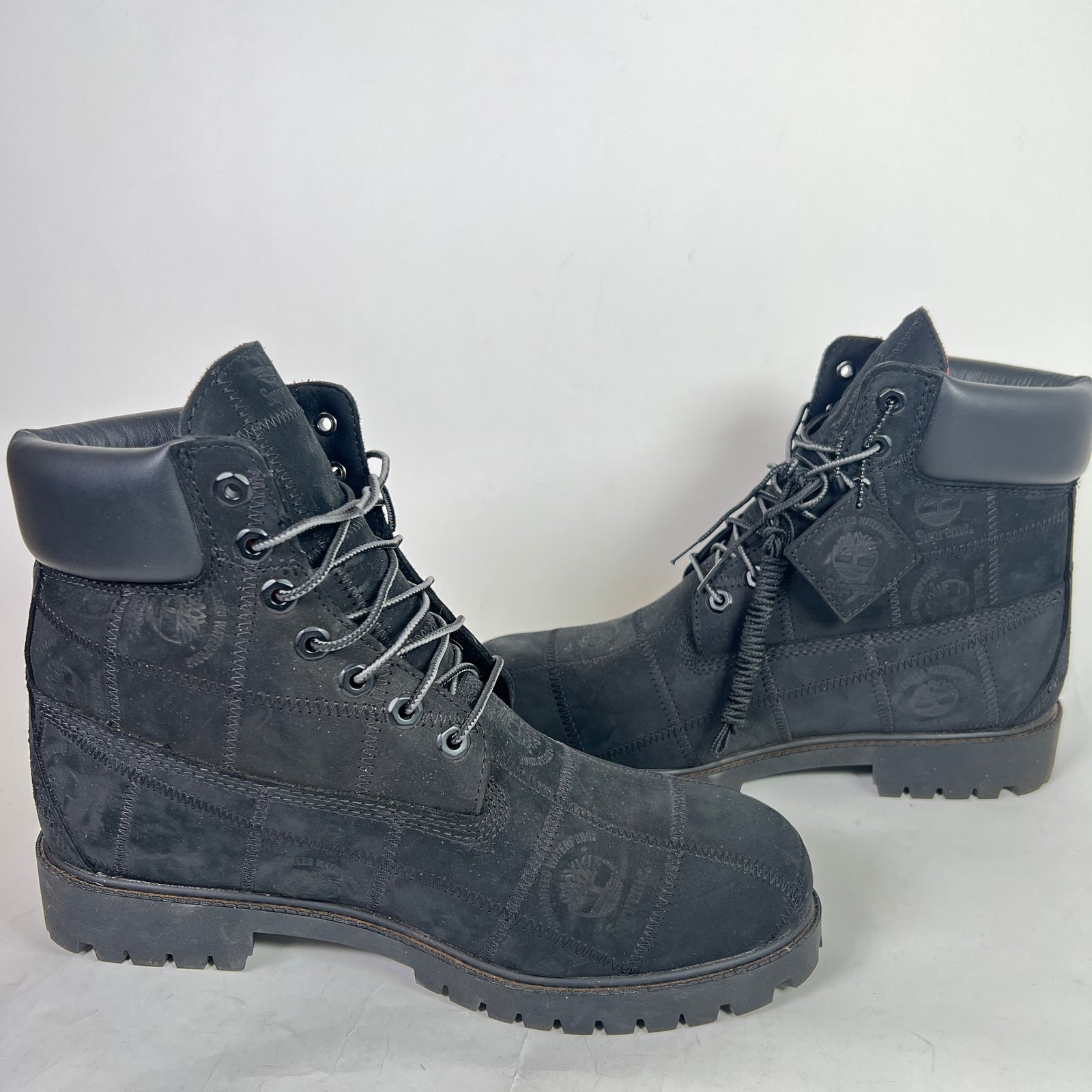 Supreme x Timberland FW25 Patchwork 6" Premium Waterproof Boots