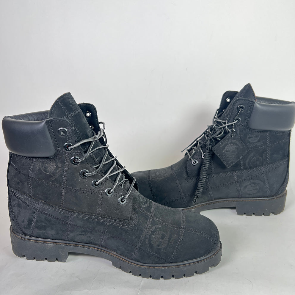 Supreme x Timberland FW25 Patchwork 6" Premium Waterproof Boots