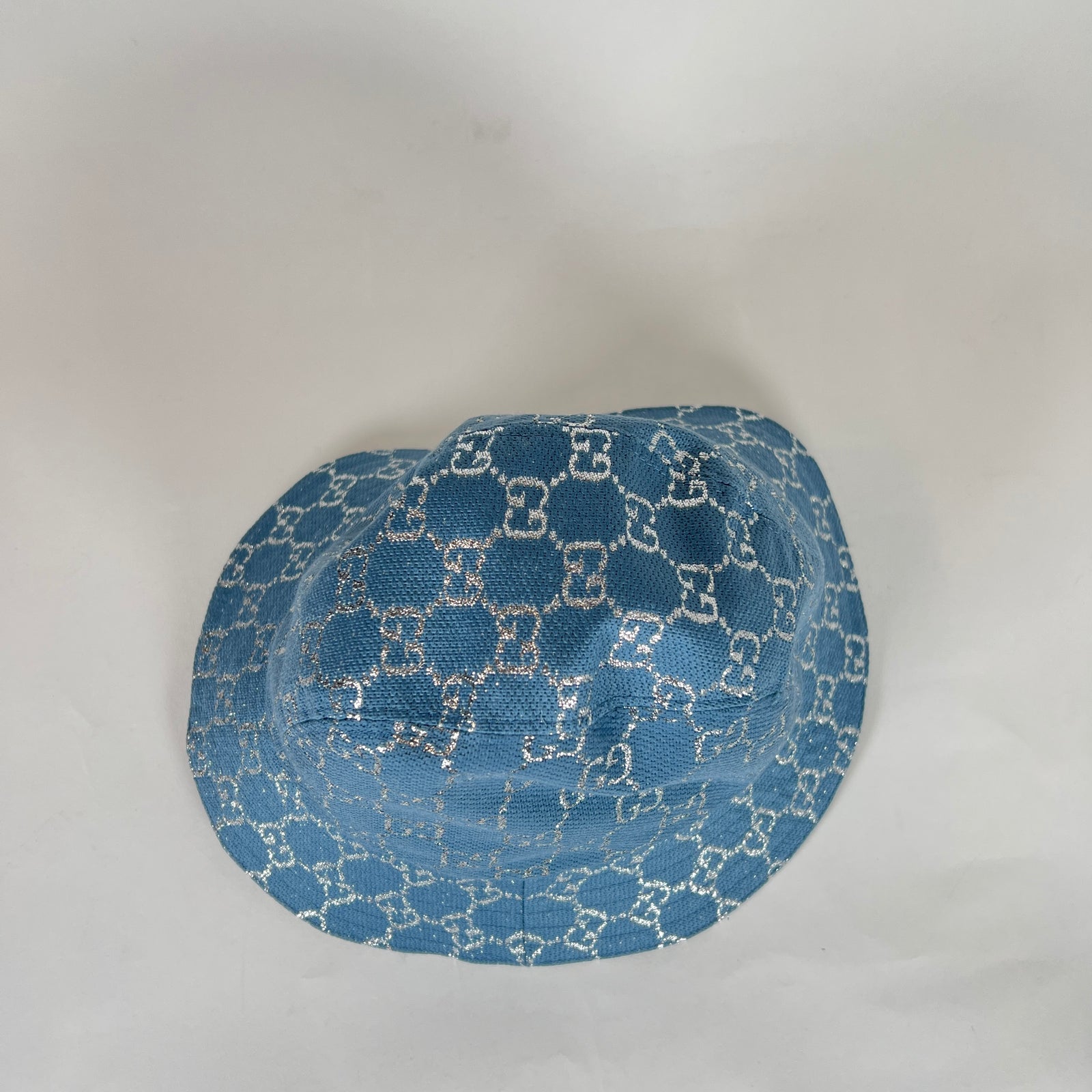 Gucci GG Sparkly Bucket Denim