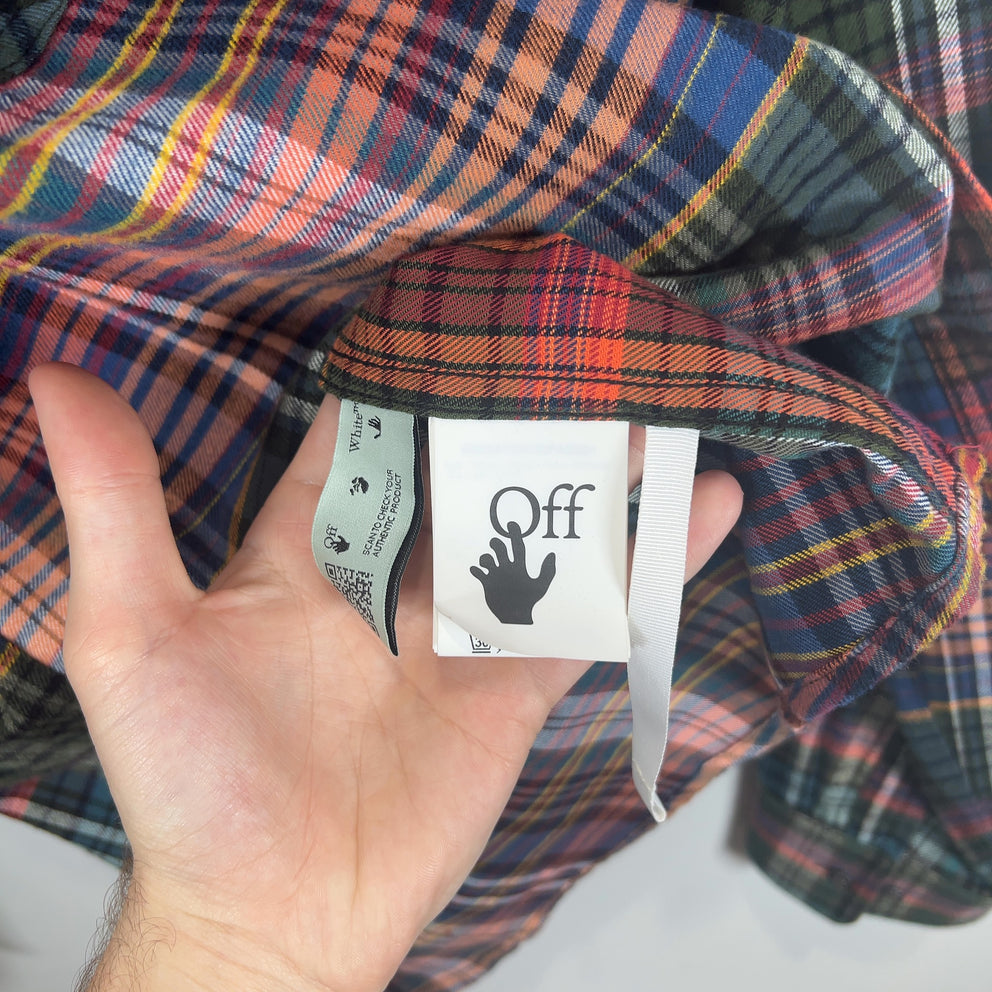 Off-White Spray Arrows Flannel Shirt