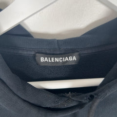 Balenciaga 'Double B' Graphic Logo Hoodie