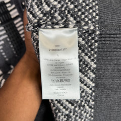 Dior Wool Oblique Trotter Intarsia Monogram Sweater