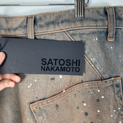 Satoshi Nakamoto Acid Rain Shorts