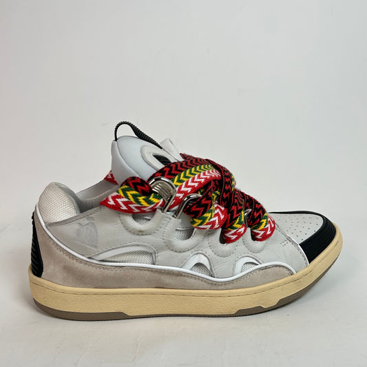 Lanvin White OG Curb Sneaker