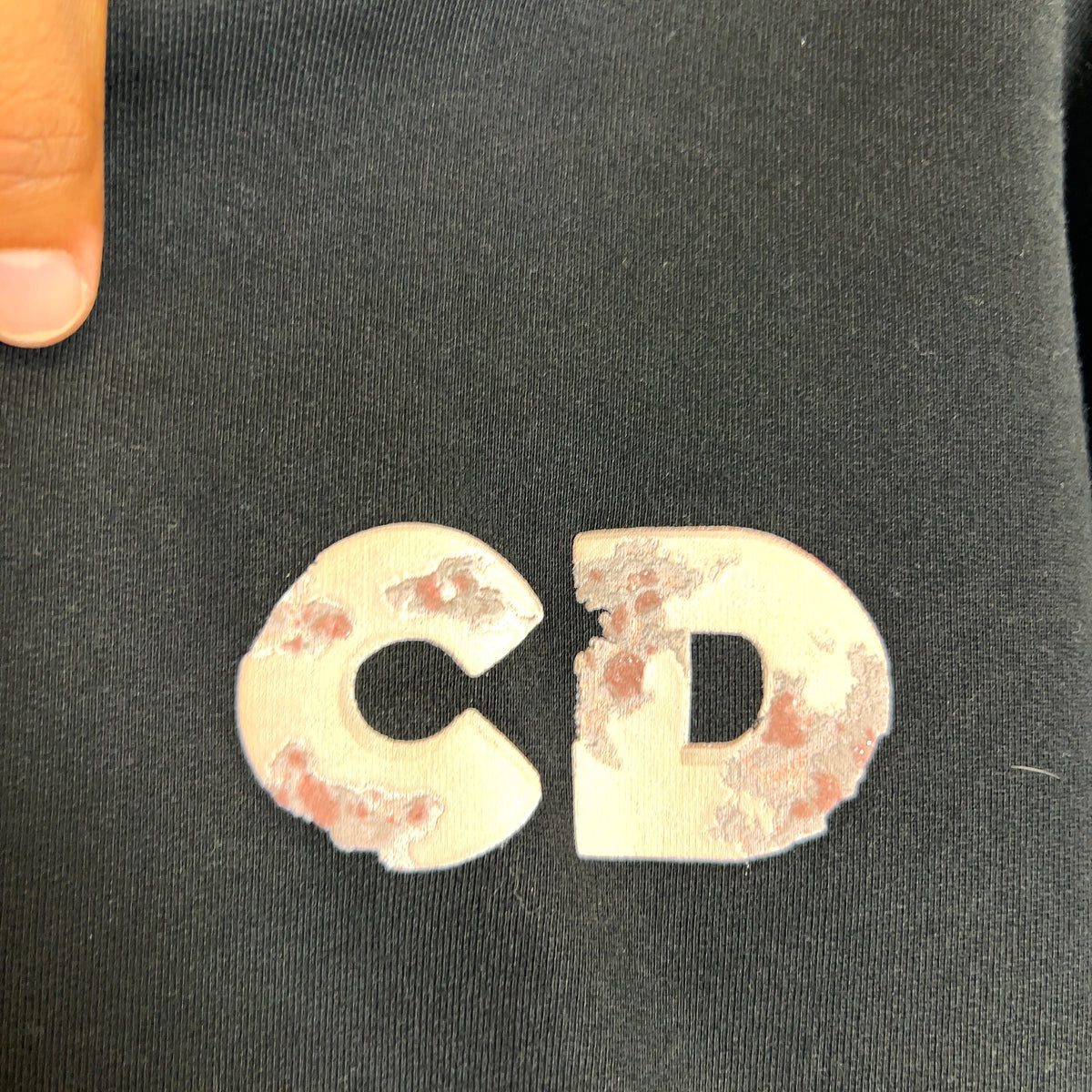 Dior SS20 Daniel Arsham Logo Hoodie
