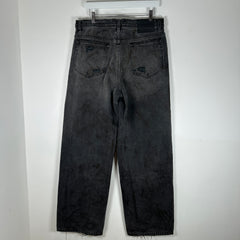 Enfants Riches Deprimes Corpse Pose Gray Mudwash Distressed Baggy Jeans Size 32