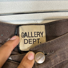Gallery Dept Brown Flared Carpenter Pants Size 32