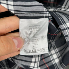 Givenchy Multi V Panel Button Up Shirt Size M