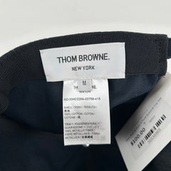 Thom Browne Navy 6-Panel Baseball Cap Size M