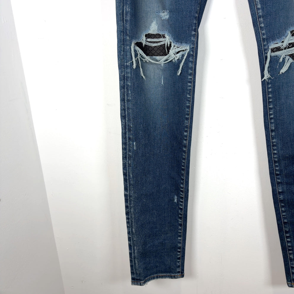 Amiri Diamond Stitch MX1 Jeans