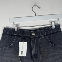 Andersson Bell Stacked Release Hem Shorts