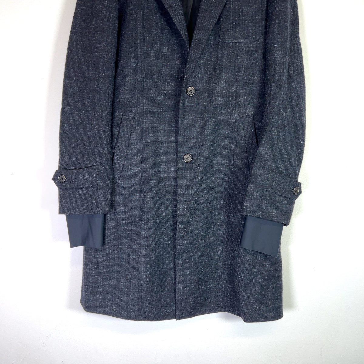 Undercover FW17 Layered Wool Chester Coat