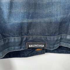 Balenciaga 'Dirty Swing' Denim Jacket