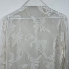 Versace Silk Floral Button-Up Shirt