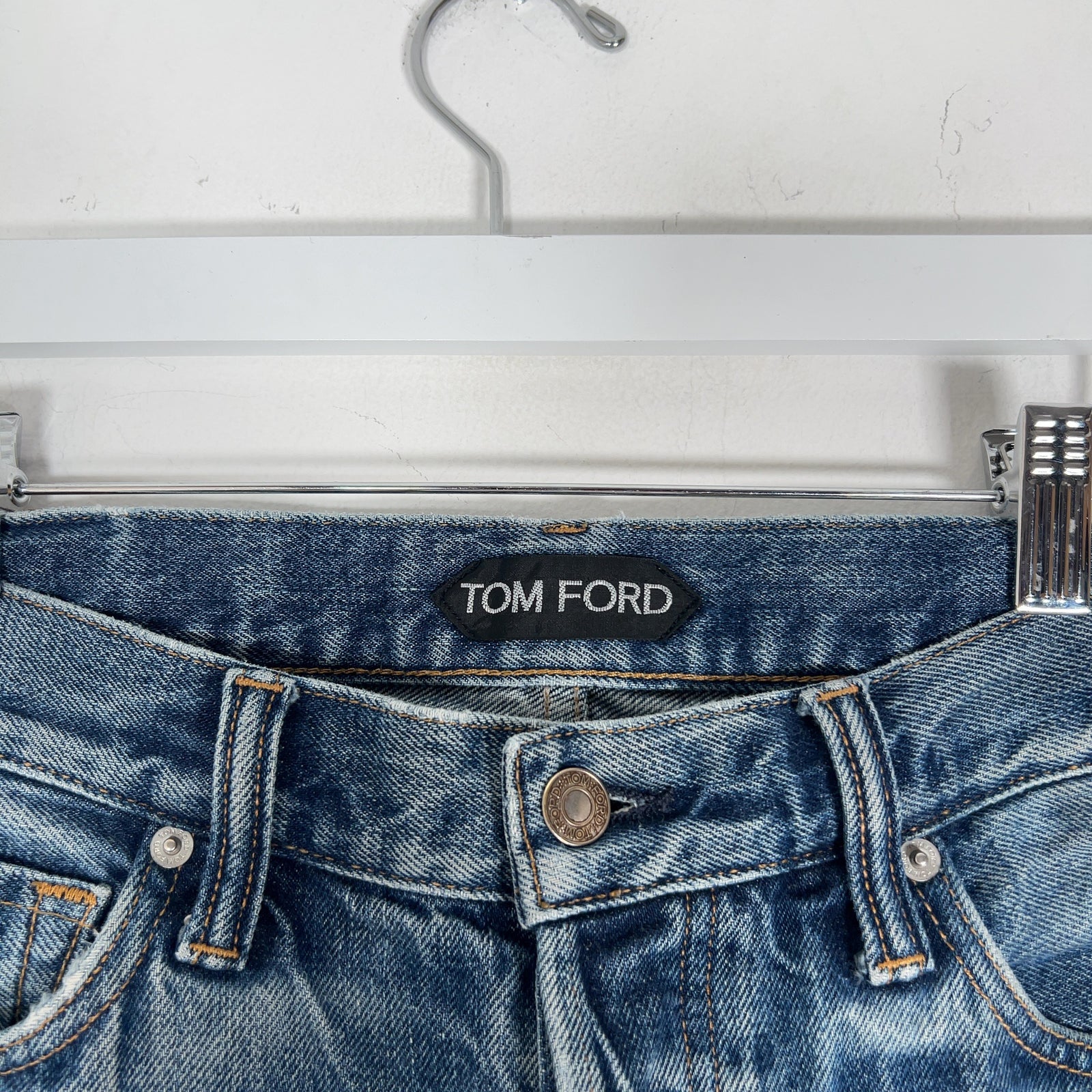 Tom Ford Straight Leg Denim Jeans