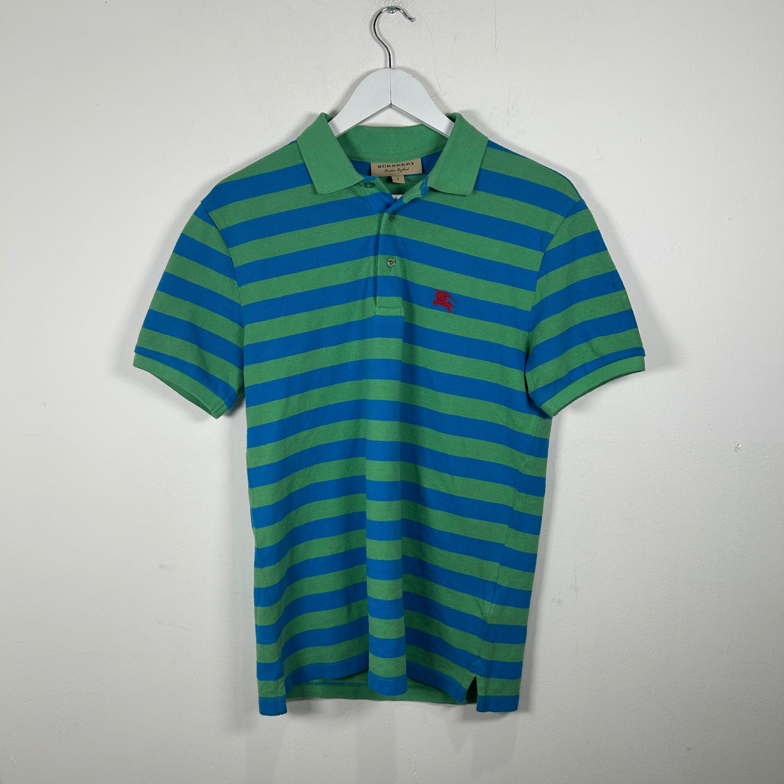 Burberry Striped Polo Size S