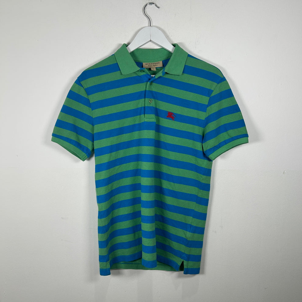 Burberry Striped Polo Size S