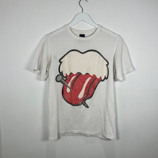 Number (N)ine White Rolling Stones T-shirt Size M