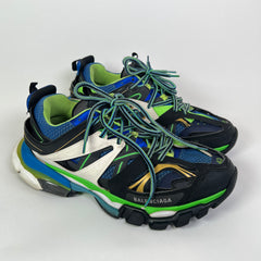 Balenciaga Black/Blue Track Sneaker