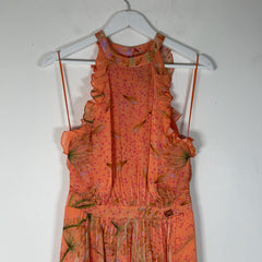 Class Robert Cavalli Flower Petal Ruffle Dress