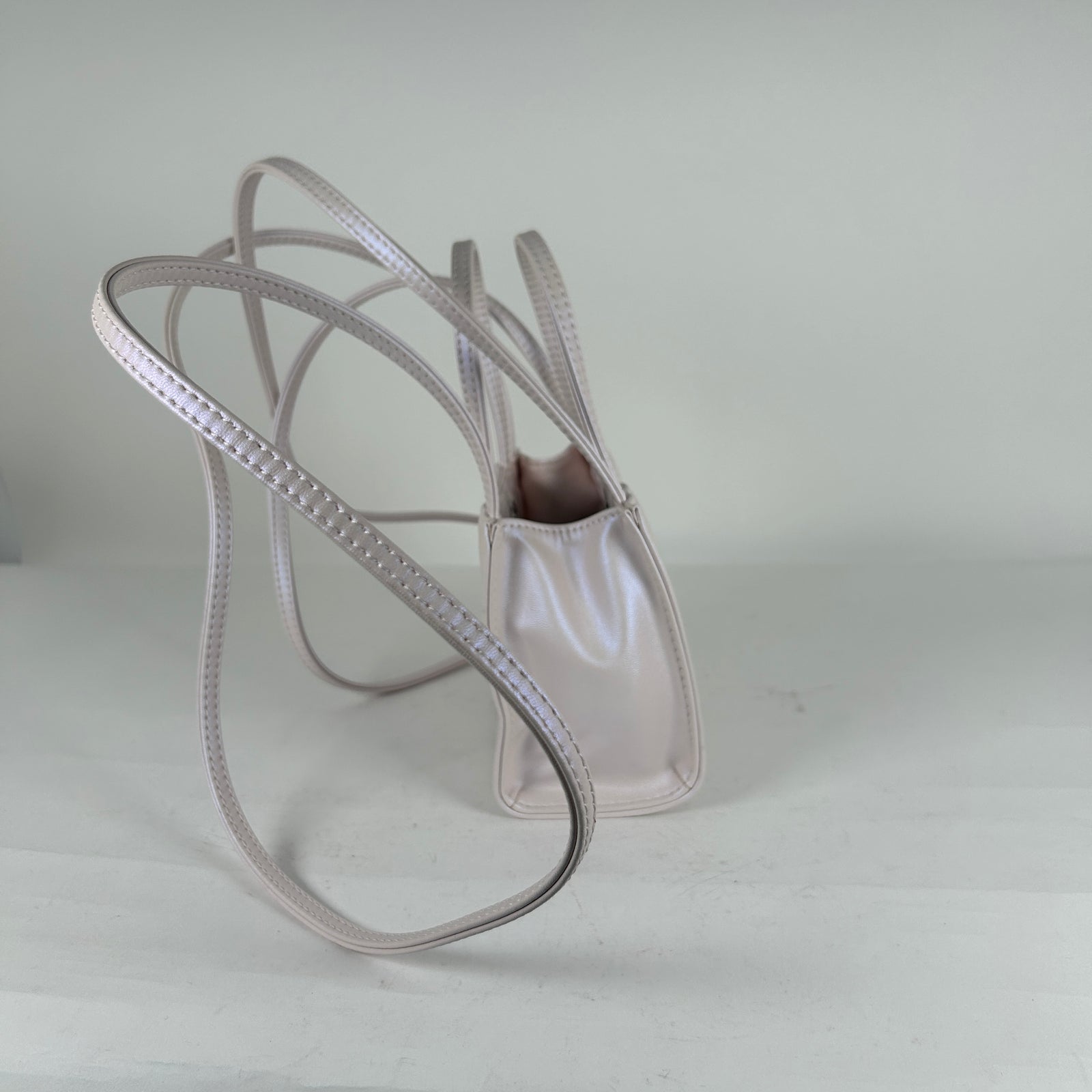 Telfar Metallic Pink Small Bag