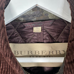 Burberry Camo Quilted Jacket Size XL