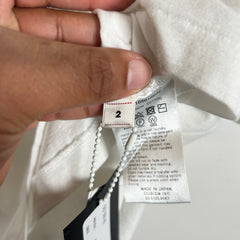 Visvim White Peerless Tee Size 2