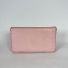 Chanel Pink Caviar Long Wallet