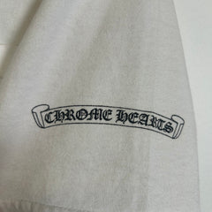 Chrome Hearts x Rolling Stones Vintage White Logo Pocket T-Shirt Size M