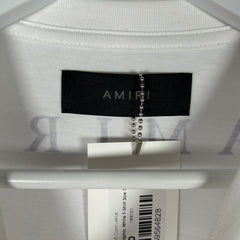 Amiri Purple Graphic White T-Shirt Size S