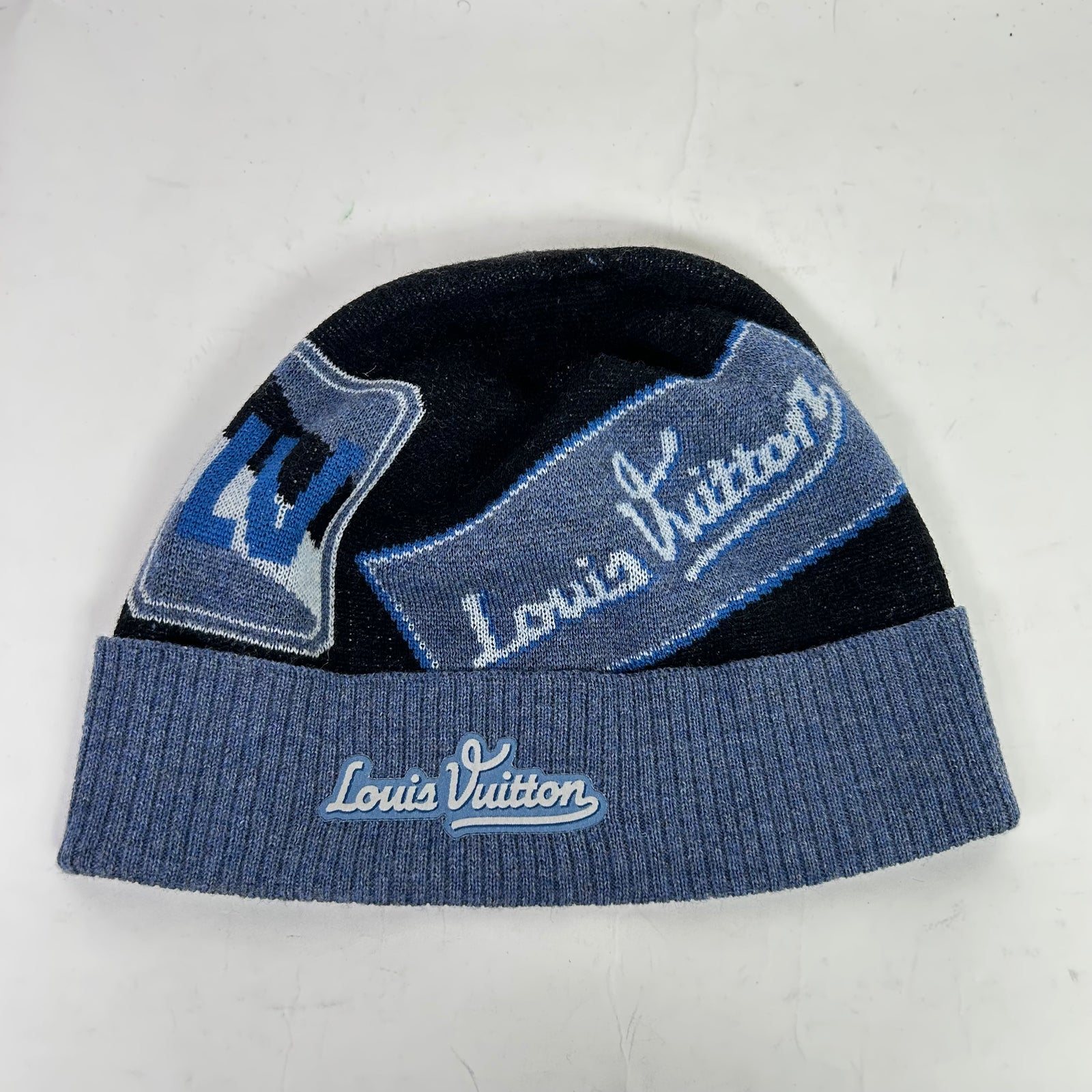 Louis Vuitton Travel Stamp Wool Beanie