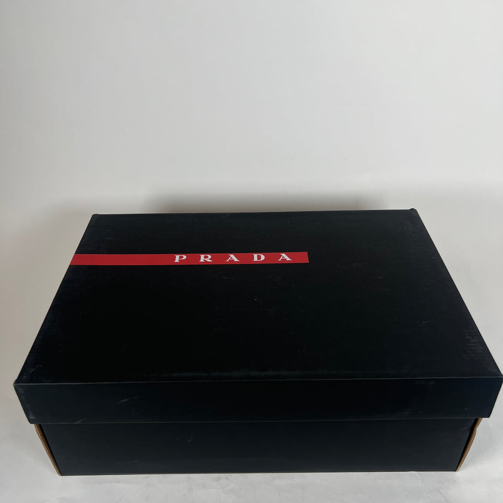 Prada Black Rubber America Cups Size 44