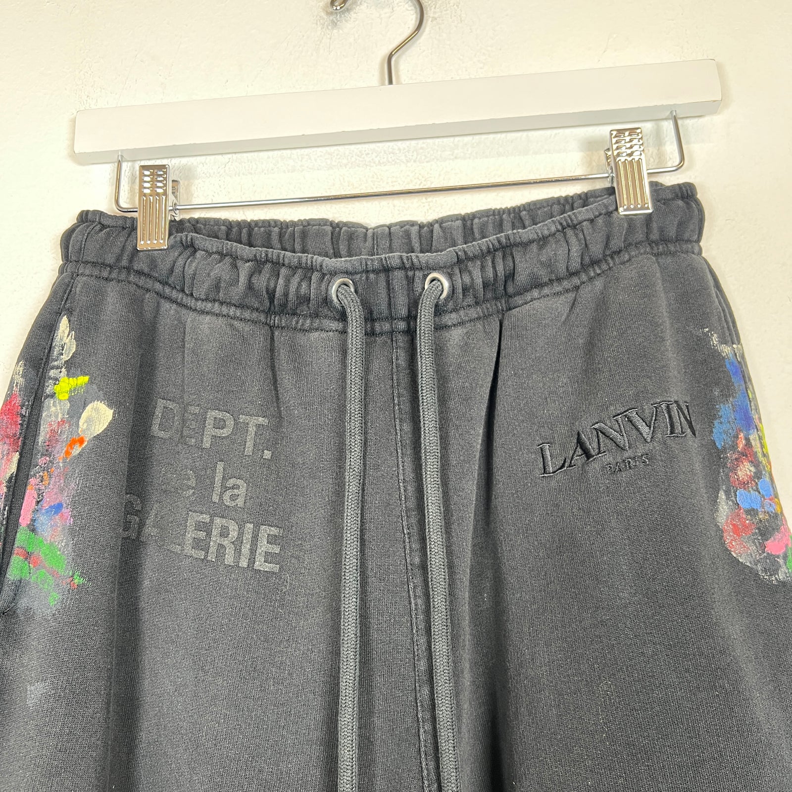 Gallery Dept x Lanvin Paint Splatter Sweatpants Size S
