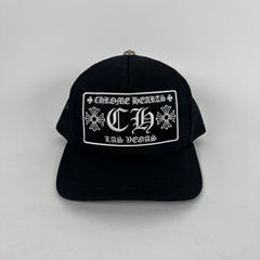 Chrome Hearts 'Las Vegas' Black Trucker Hat