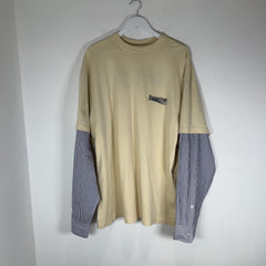 Balenciaga Embroidered 'Campaign' Hybrid Shirt