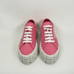 Prada Lug-Sole Platform Sneaker Size 38.5