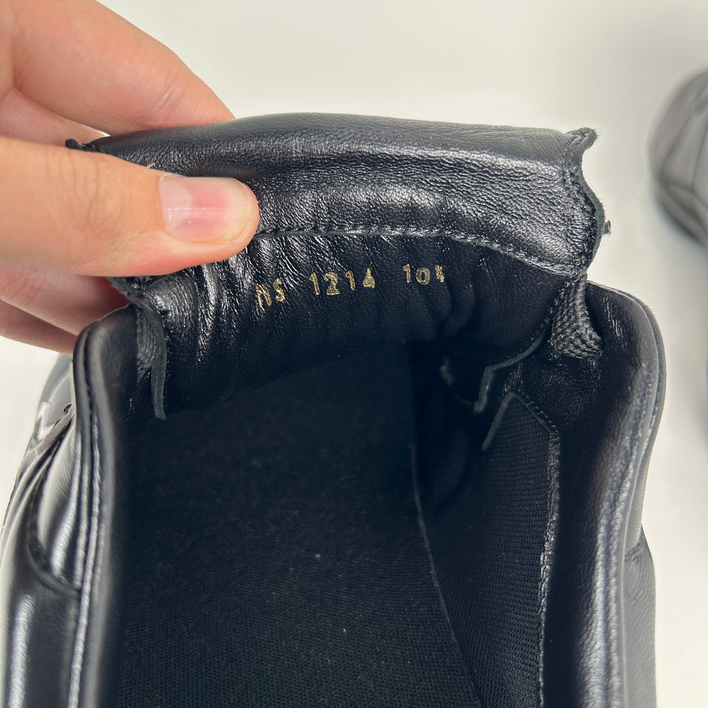 Louis Vuitton Black 'Footprint' Soccer Sneaker Size 10.5 LV