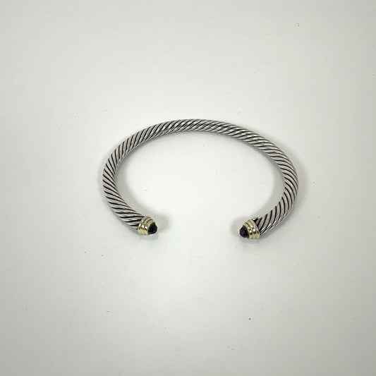 David Yurman .925 Silver Cable Classic Gemstone Cuff