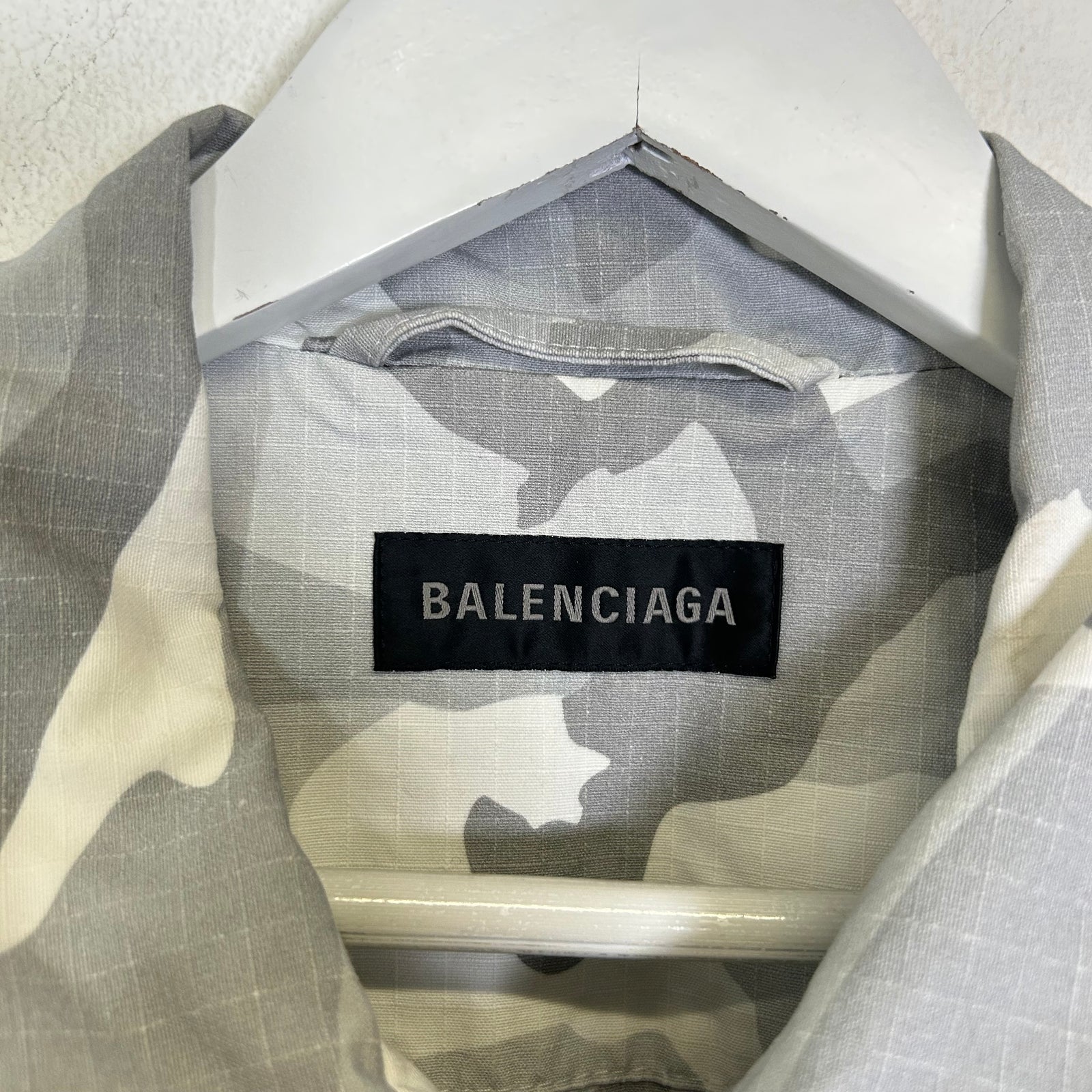 Balenciaga Snow Camo Oversized Jacket Size OS