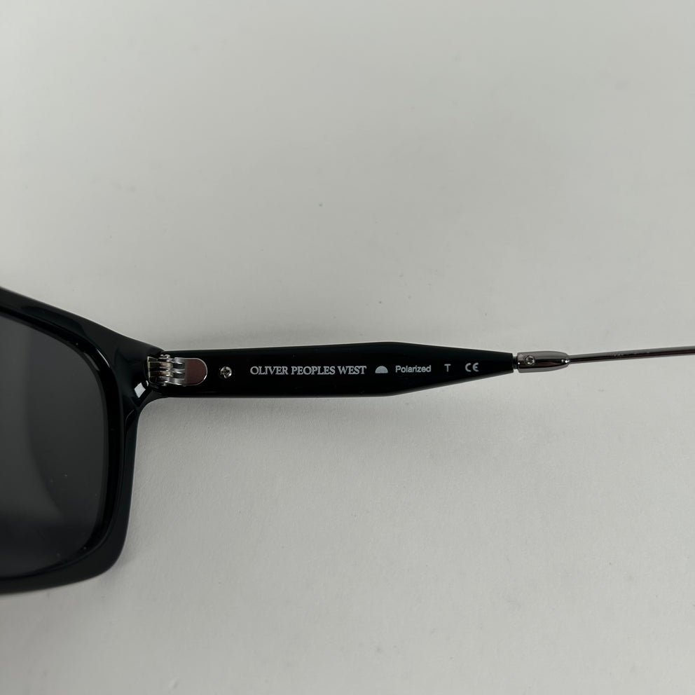 Oliver Peoples West Black San Luis Sunglasses
