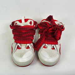 Lanvin Red/White Curb Sneaker Size 44