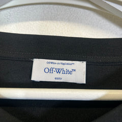 Off-White Black/Yellow Mesh Football Jersey Size L