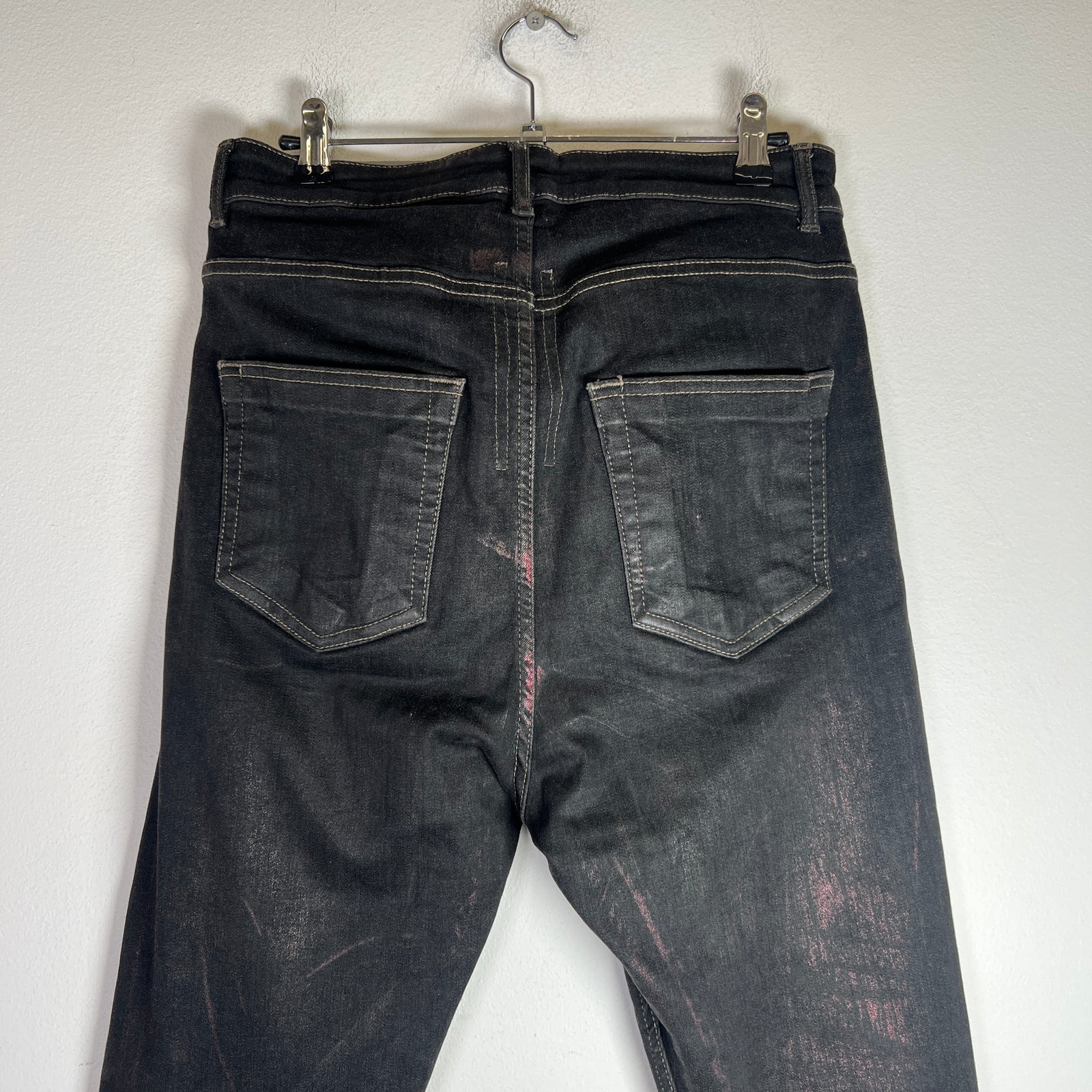 Rick Owens DRKSHDW FW20 Bruise Detroit Cut Denim Jeans