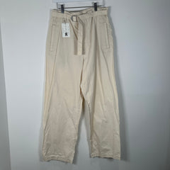 Lemaire Cream Adjustable Lounge Pants Size 48