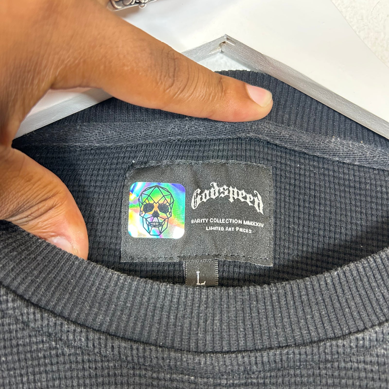 Godspeed Black 'Once Upon A Time' Thermal Longsleeve Size L
