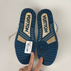 Louis Vuitton Blue Hightop Trainer Size LV 6