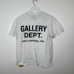 Gallery Dept Logo White T-Shirt Size S