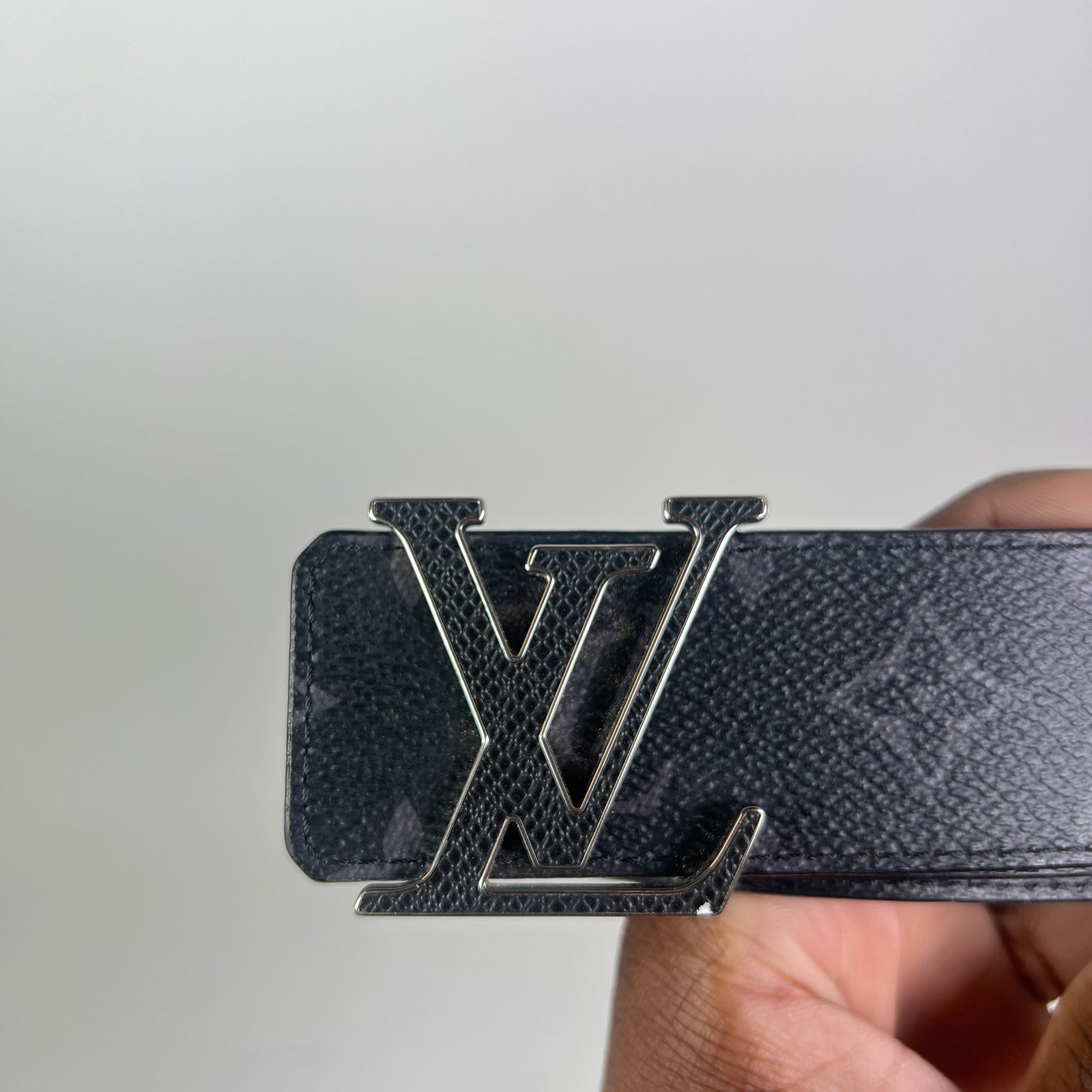 Louis Vuitton Taigarama Monogram LV Initiales Belt