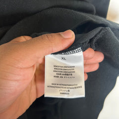 Essentials FOG Black Logo Hoodie Size XL