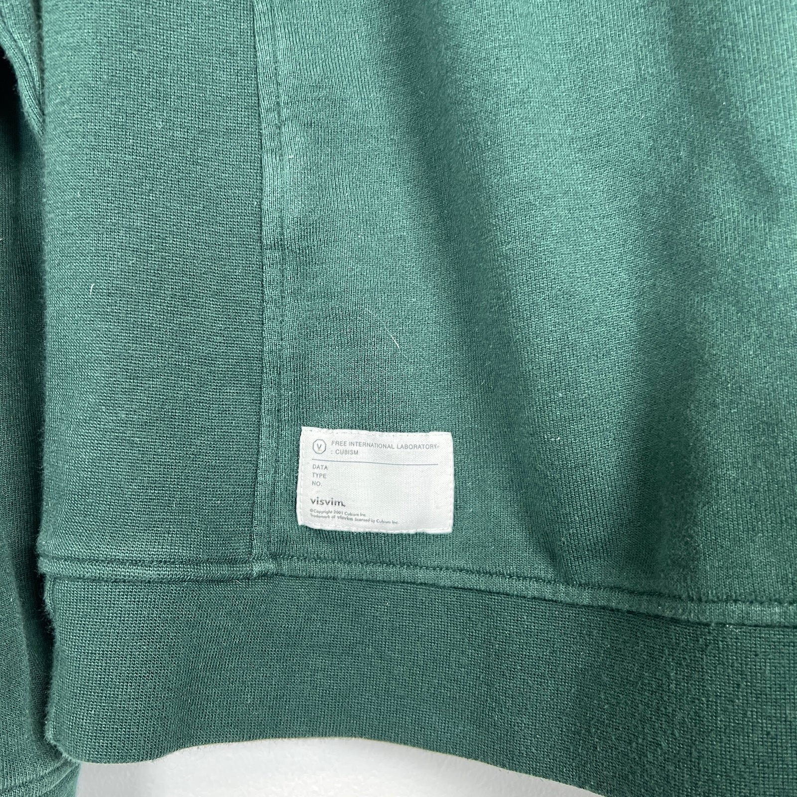 Visvim Green JV Hoodie Size 1